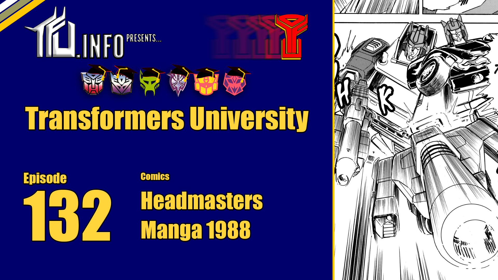 Episode 132 – Headmasters Manga 1988